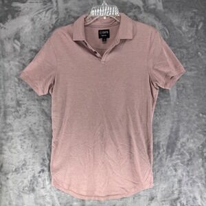 Cuts clothing Curve Hem Mens Size Small Short Sleeve Polo Shirt Made in Peru